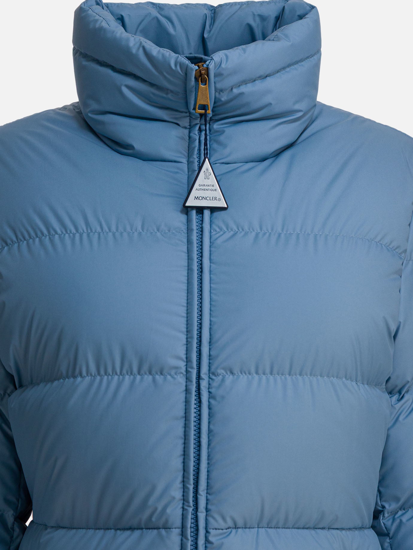 Piumini corti Logo  Azzurro - Moncler Donna | PDP | VIETTI Online Store | Zoom-Modal_3
