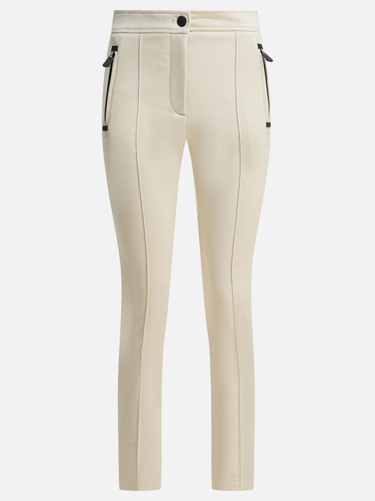 Moncler Grenoble Sports Pants with Logo White

