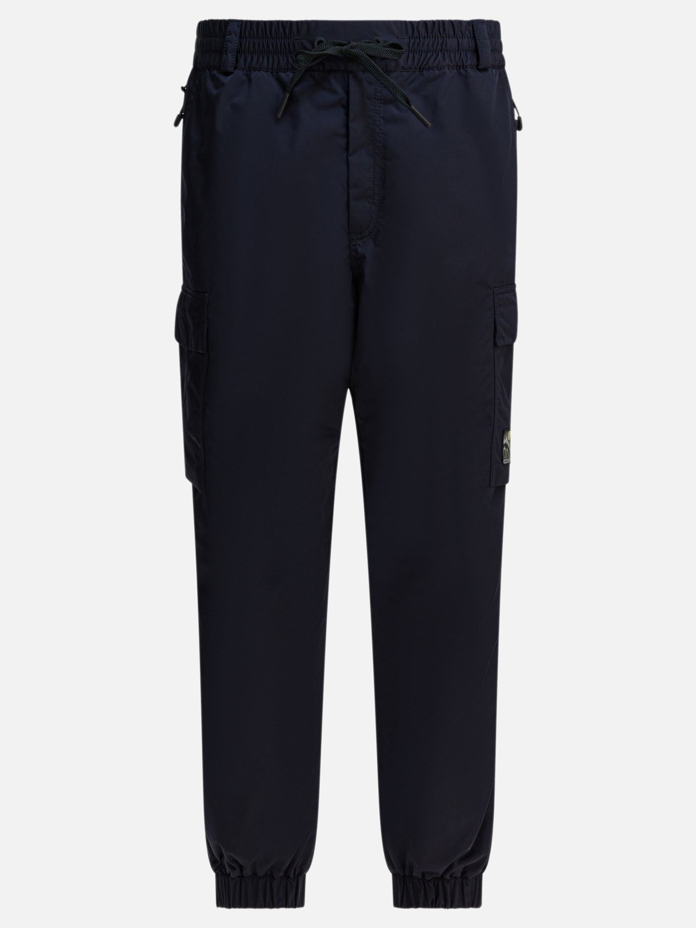 Pantaloni cargo & parachute Logo  Blu - Moncler Grenoble Uomo | PDP | VIETTI Online Store | Zoom-Modal
