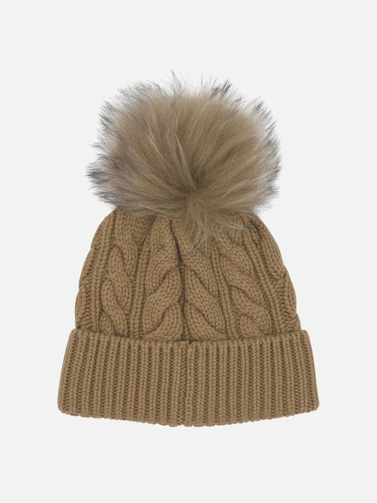 Moncler Grenoble Wool blend beanie Beige - VIETTI