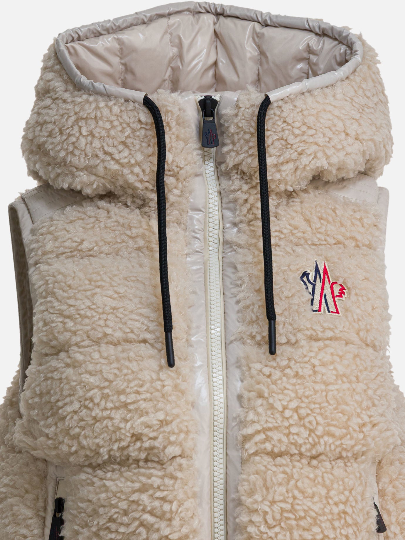 Giacche smanicate Logo  Beige - Moncler Grenoble Donna | PDP | VIETTI Online Store | thumbnail_3