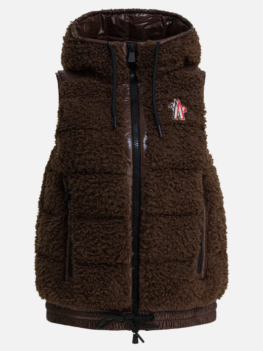 Piumini corti Logo  Marrone - Moncler Grenoble Donna | PLP | VIETTI Online Store 
