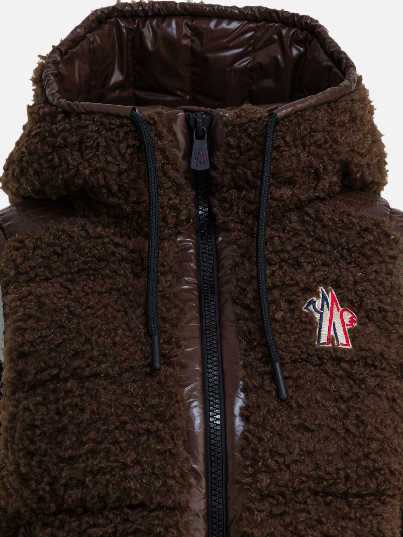 Piumini corti Logo  Marrone - Moncler Grenoble Donna | PDP | VIETTI Online Store | Zoom-Modal_3
