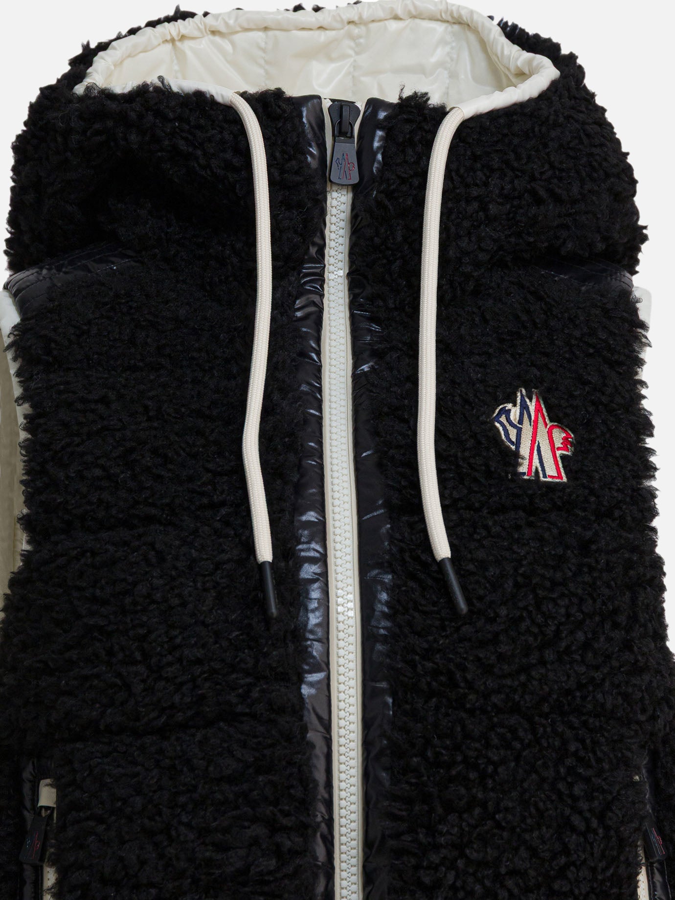 Piumini corti Logo  Nero - Moncler Grenoble Donna | PDP | VIETTI Online Store | Zoom-Modal_3
