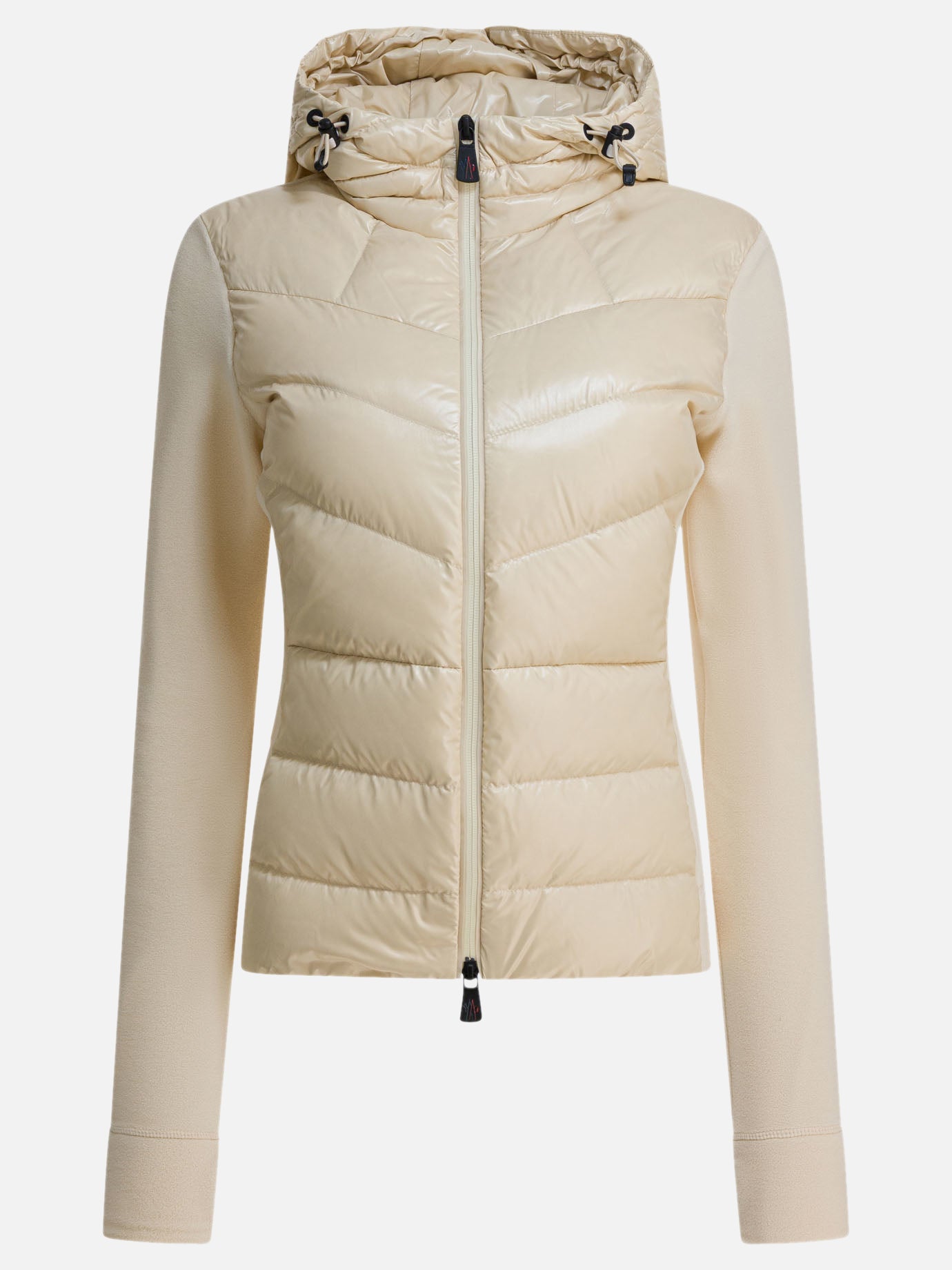 Felpe con zip Logo  Beige - Moncler Grenoble Donna | PDP | VIETTI Online Store | thumbnail