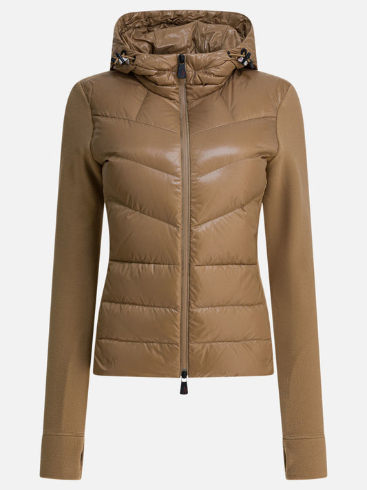 Felpe con zip Logo  Marrone - Moncler Grenoble Donna | PLP | VIETTI Online Store 
