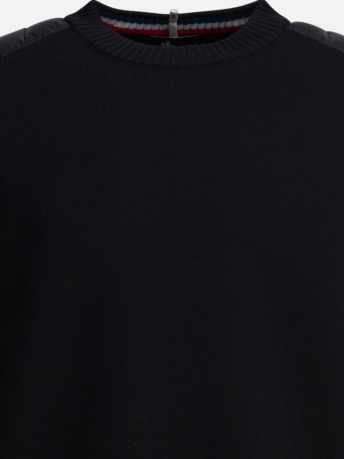 Moncler Grenoble Wool crewneck sweater Blue - VIETTI