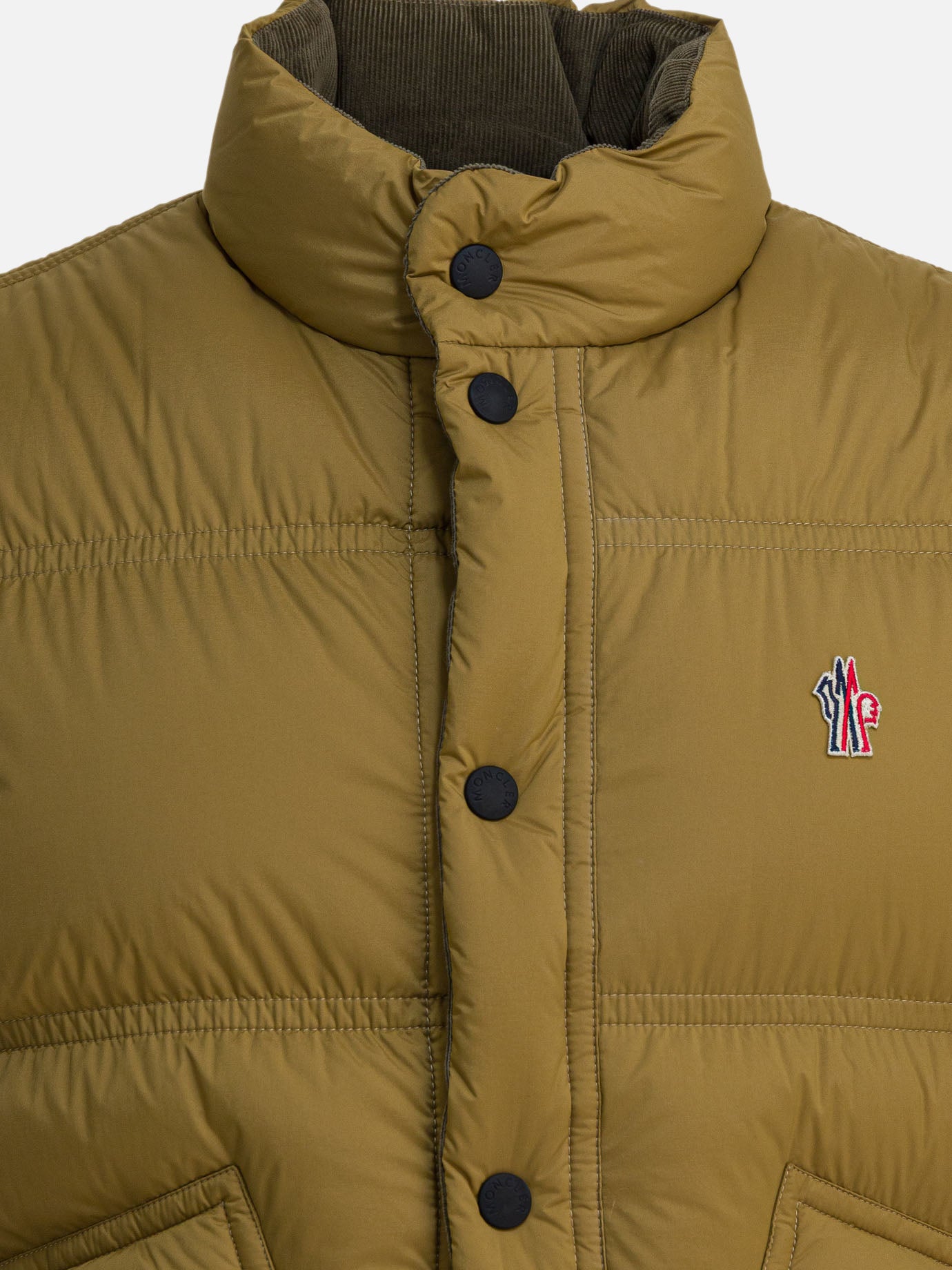 Giacche smanicate Logo  Beige - Moncler Grenoble Uomo | PDP | VIETTI Online Store | thumbnail_3