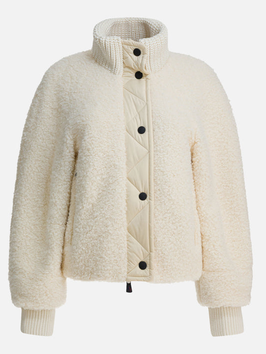 Piumini corti Logo  Bianco - Moncler Grenoble Donna | PLP | VIETTI Online Store 
