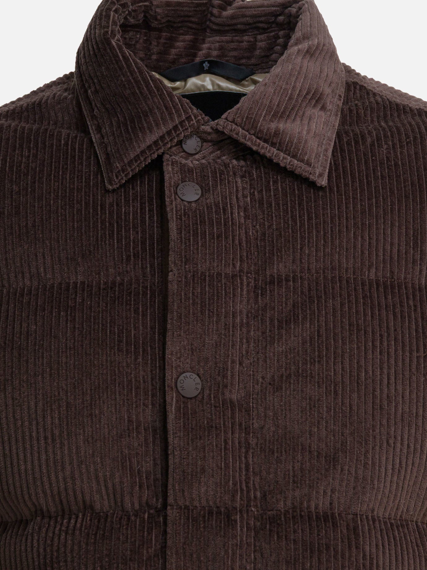 Piumini corti Solid colour  Marrone - Moncler Grenoble Uomo | PDP | VIETTI Online Store | Zoom-Modal_3
