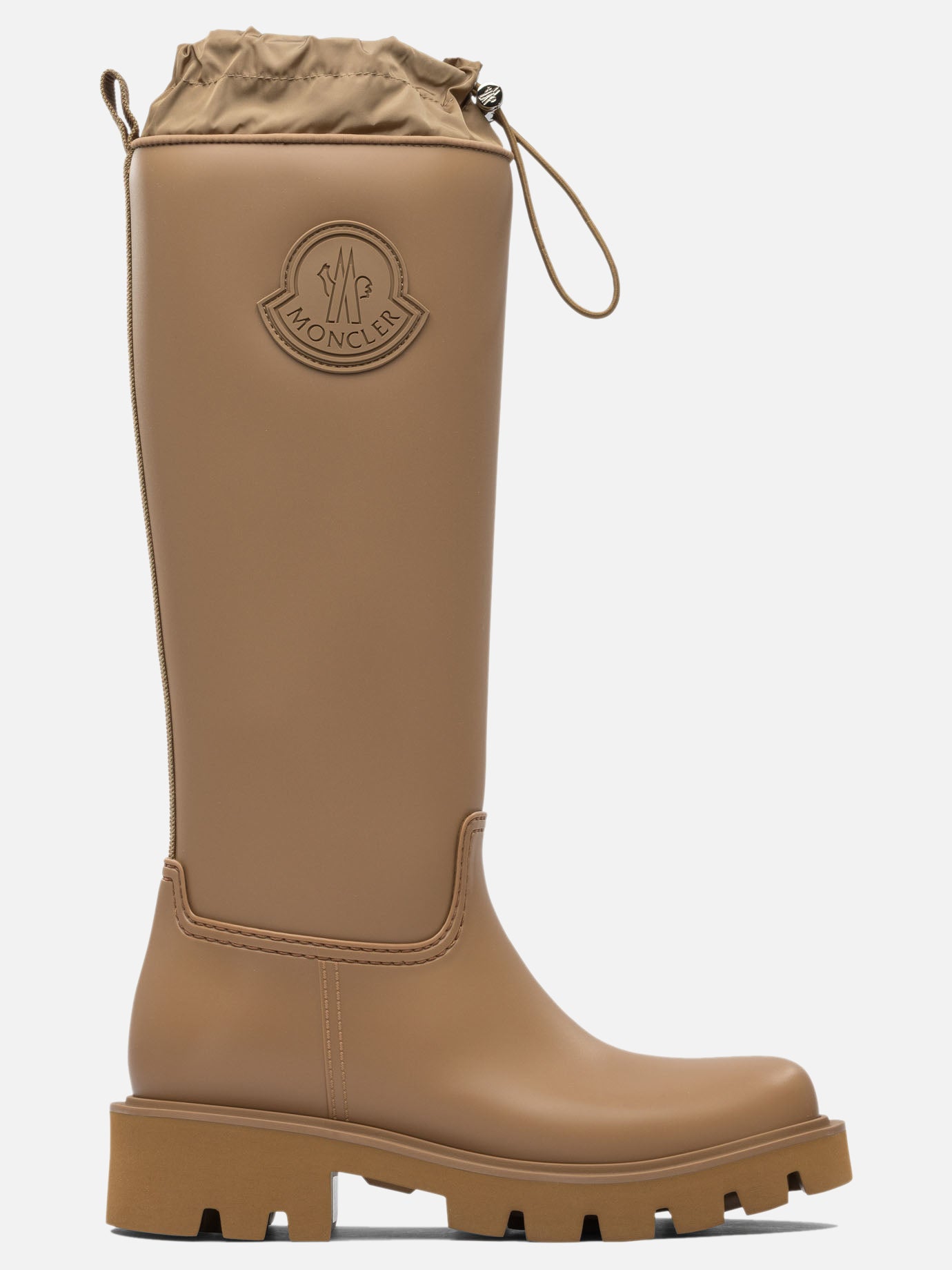 Stivaletti da pioggia 100% pvc - 100% rubber  Beige - Moncler Donna | PDP | VIETTI Online Store | thumbnail