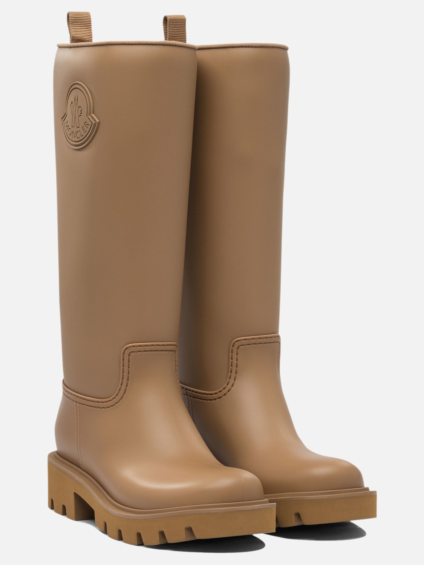 Stivaletti da pioggia 100% pvc - 100% rubber  Beige - Moncler Donna | PDP | VIETTI Online Store | Zoom-Modal_2
