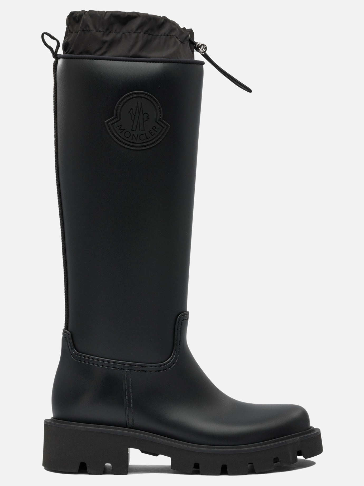 Stivaletti da pioggia 100% pvc - 100% rubber  Nero - Moncler Donna | PDP | VIETTI Online Store | thumbnail
