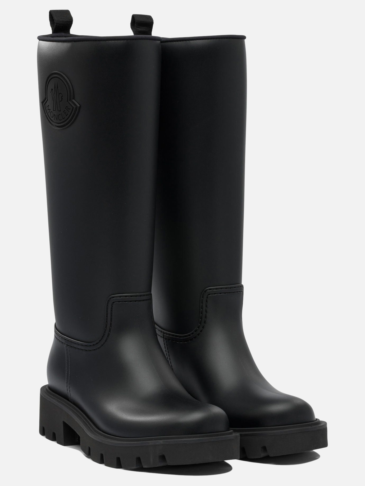Stivaletti da pioggia 100% pvc - 100% rubber  Nero - Moncler Donna | PDP | VIETTI Online Store | Zoom-Modal_2
