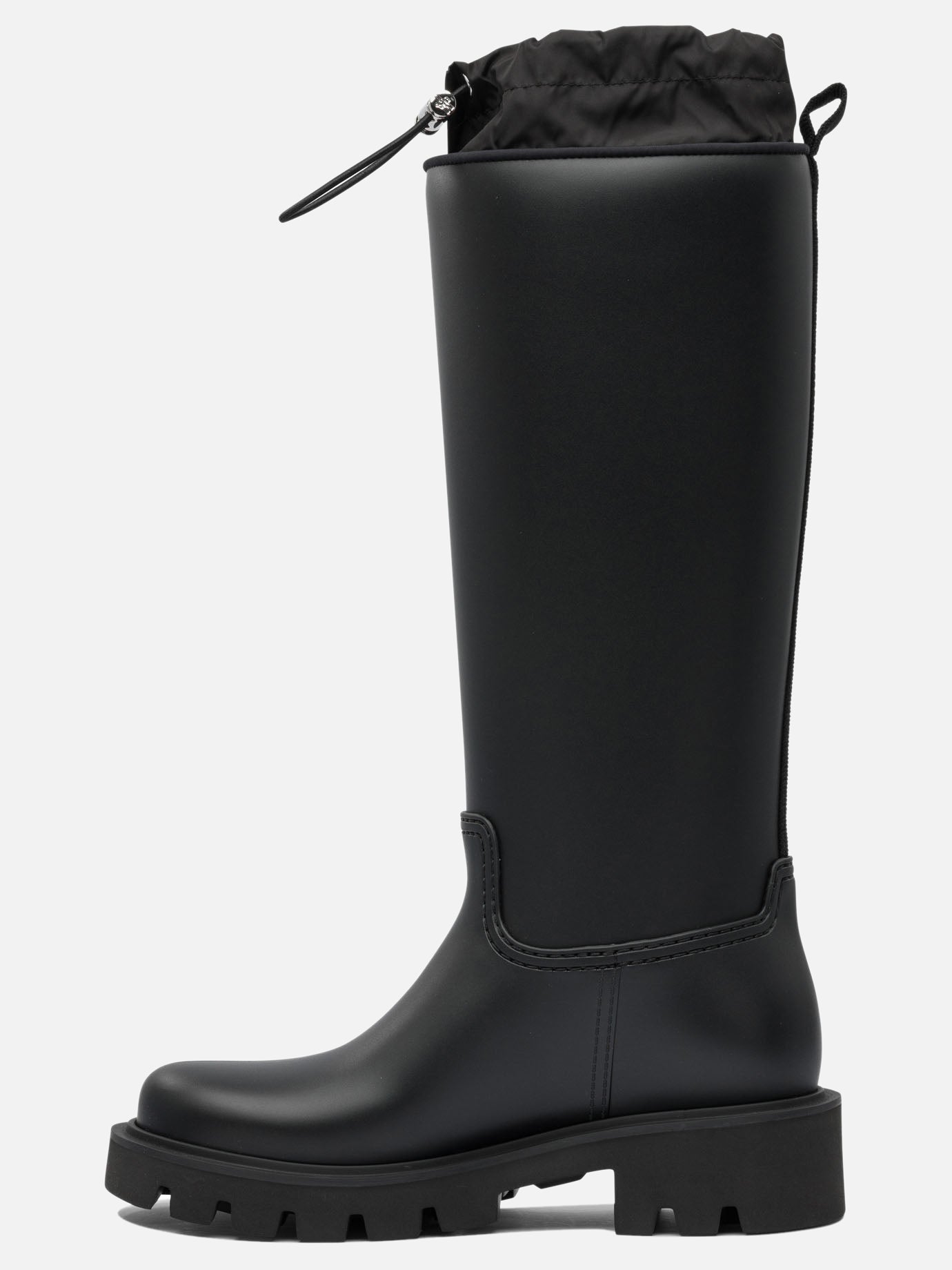 Stivaletti da pioggia 100% pvc - 100% rubber  Nero - Moncler Donna | PDP | VIETTI Online Store | thumbnail_3