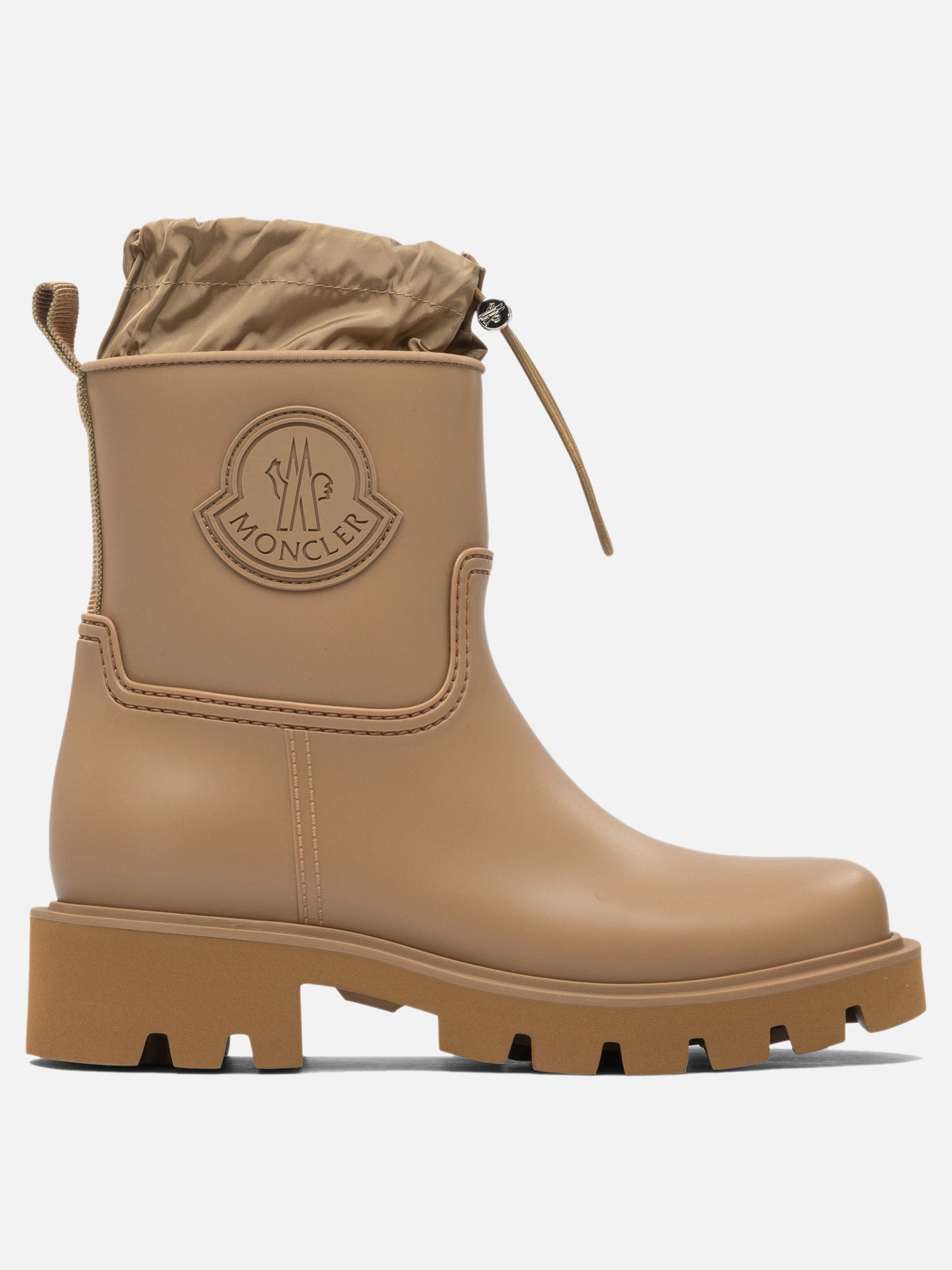 Stivaletti da pioggia 100% pvc - 100% rubber  Beige - Moncler Donna | PDP | VIETTI Online Store | Zoom-Modal
