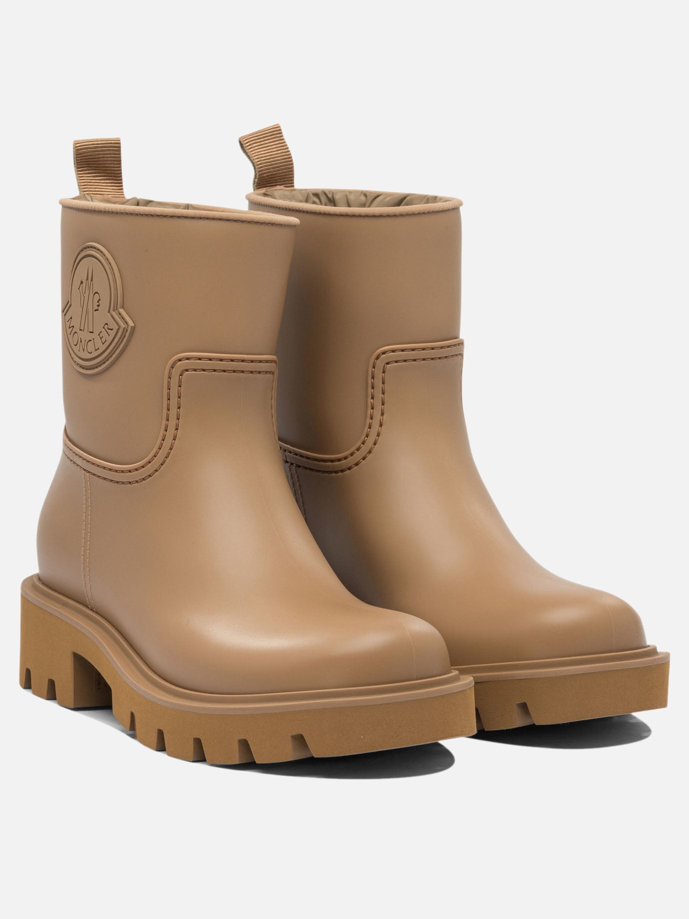 Stivaletti da pioggia 100% pvc - 100% rubber  Beige - Moncler Donna | PDP | VIETTI Online Store | Zoom-Modal_2

