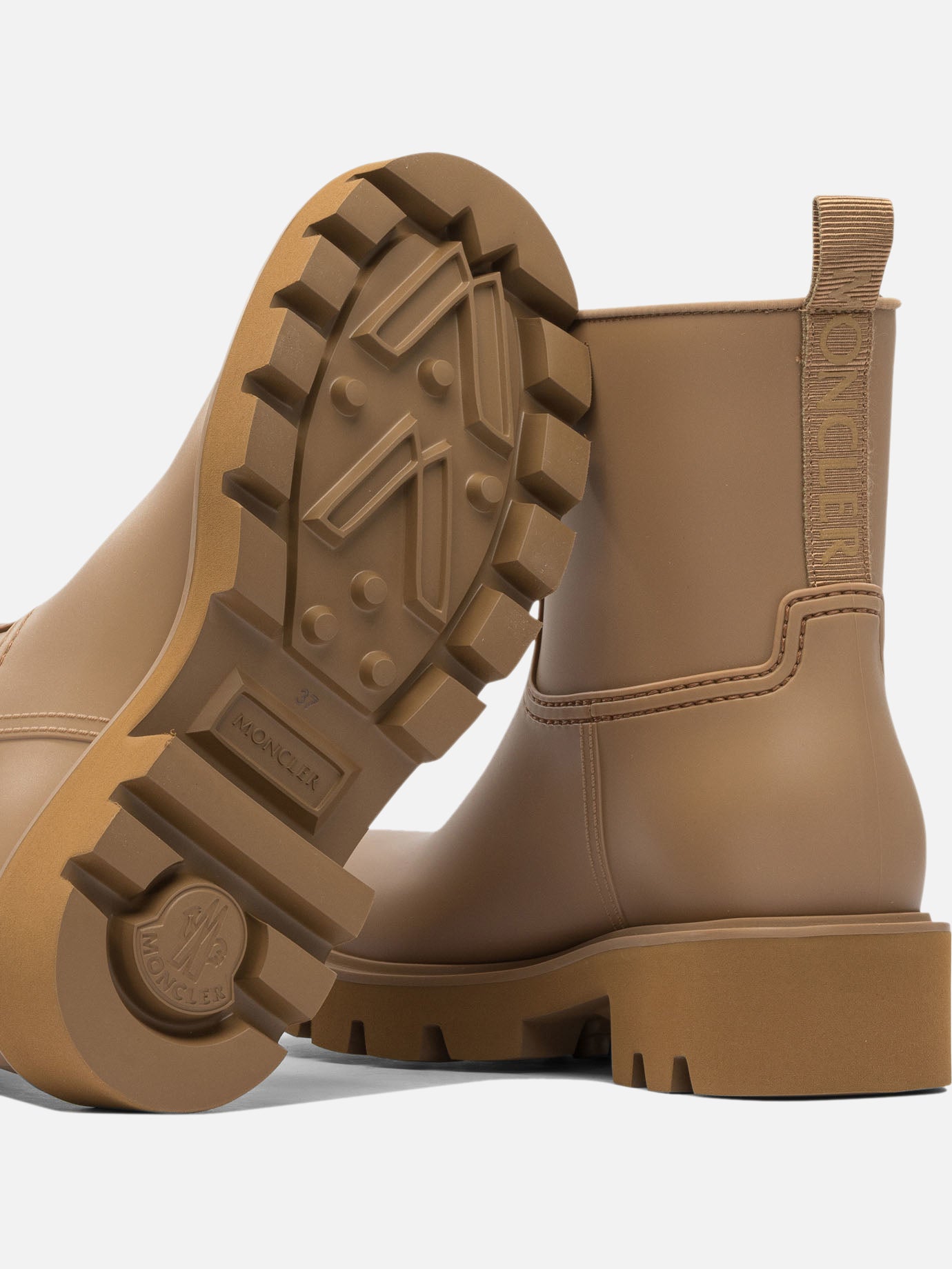 Stivaletti da pioggia 100% pvc - 100% rubber  Beige - Moncler Donna | PDP | VIETTI Online Store | thumbnail_5