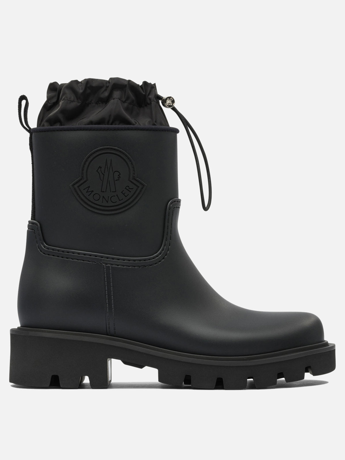 Moncler "Kickstream" rain boots Black