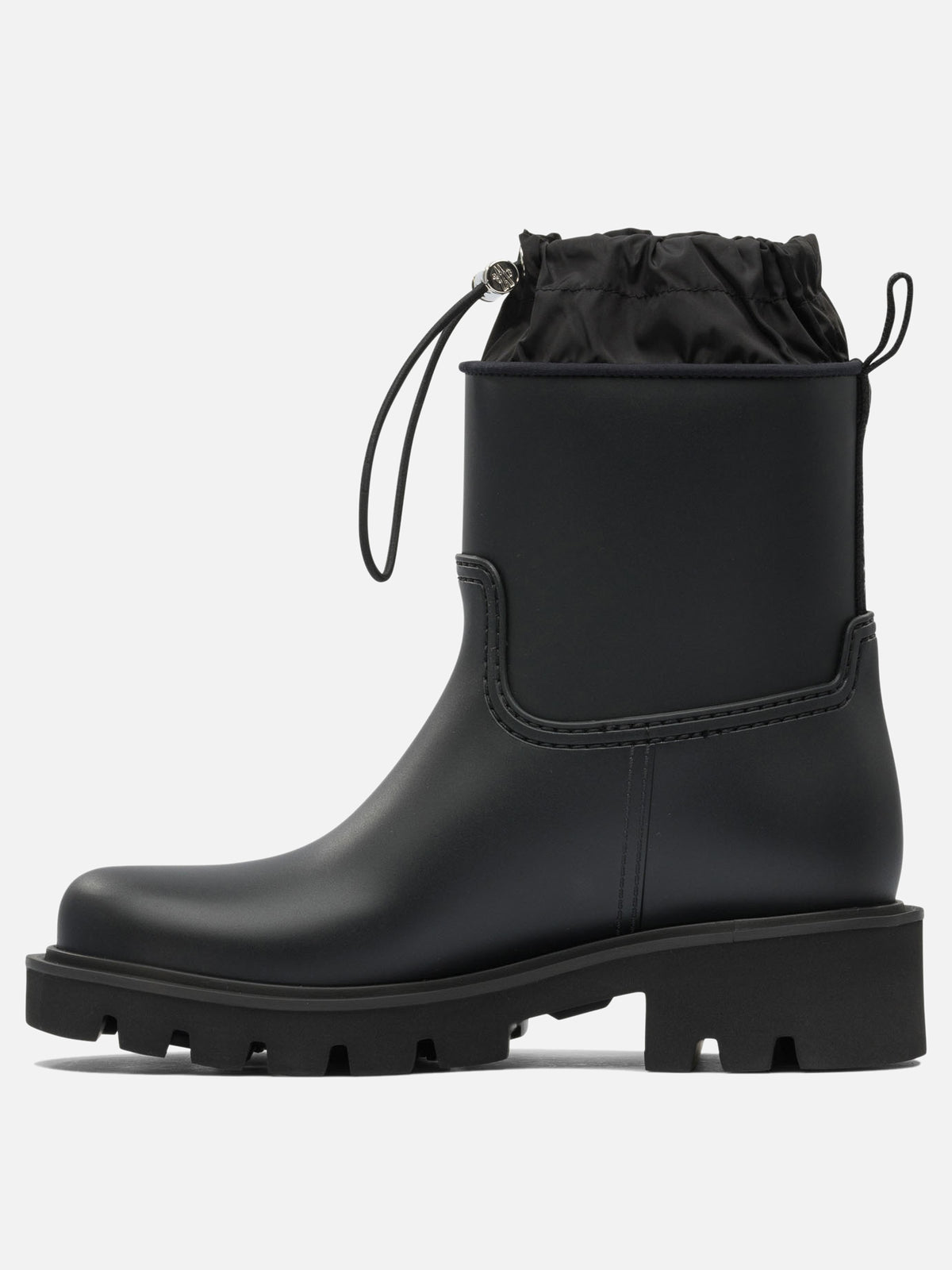 Moncler "Kickstream" rain boots Black