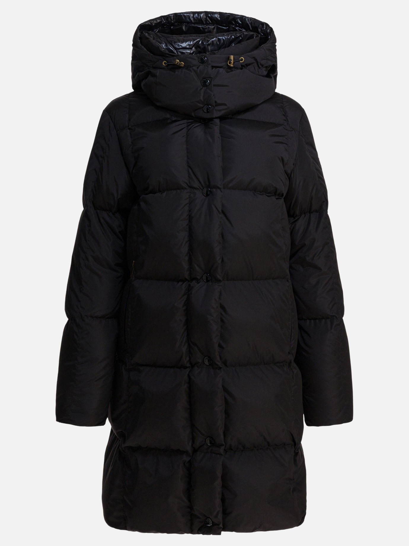 Piumini lunghi Logo  Nero - Moncler Donna | PDP | VIETTI Online Store | thumbnail