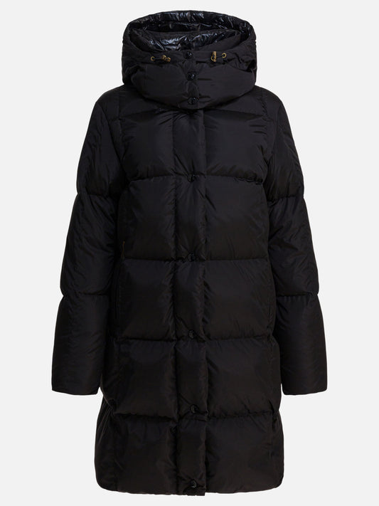 Piumini lunghi Logo  Nero - Moncler Donna | PLP | VIETTI Online Store 
