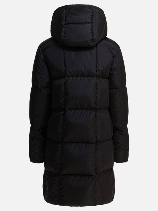Piumini lunghi Logo  Nero - Moncler Donna | PLP | VIETTI Online Store | 2
