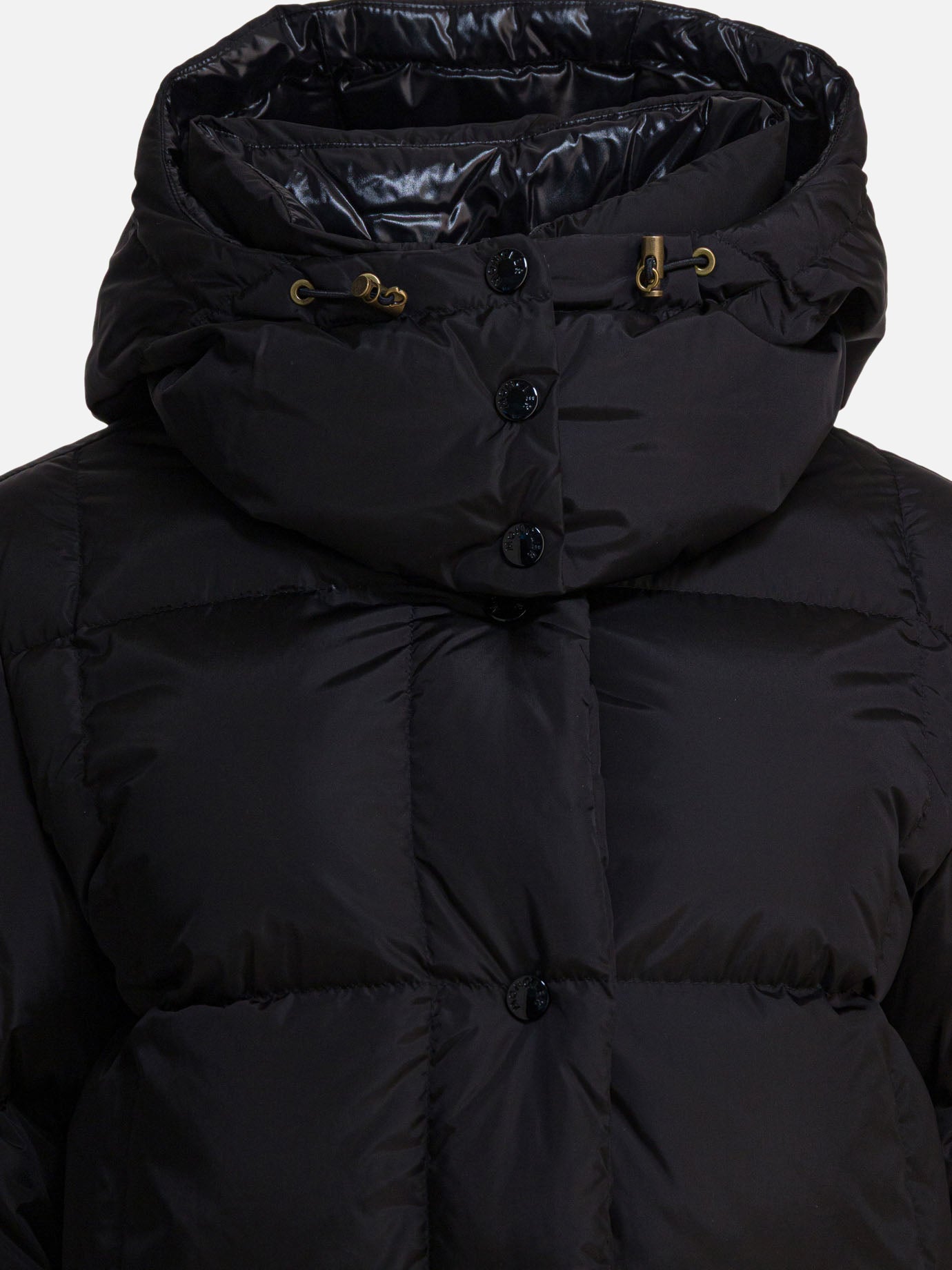 Piumini lunghi Logo  Nero - Moncler Donna | PDP | VIETTI Online Store | thumbnail_3