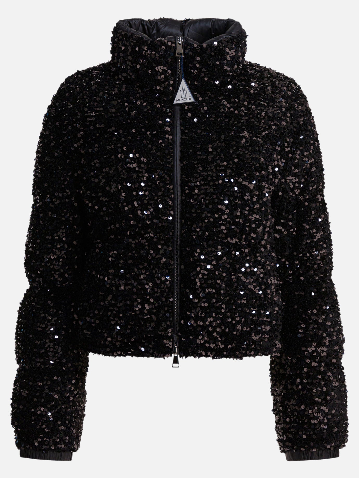 Piumini corti Solid colour  Nero - Moncler Donna | PDP | VIETTI Online Store | Zoom-Modal
