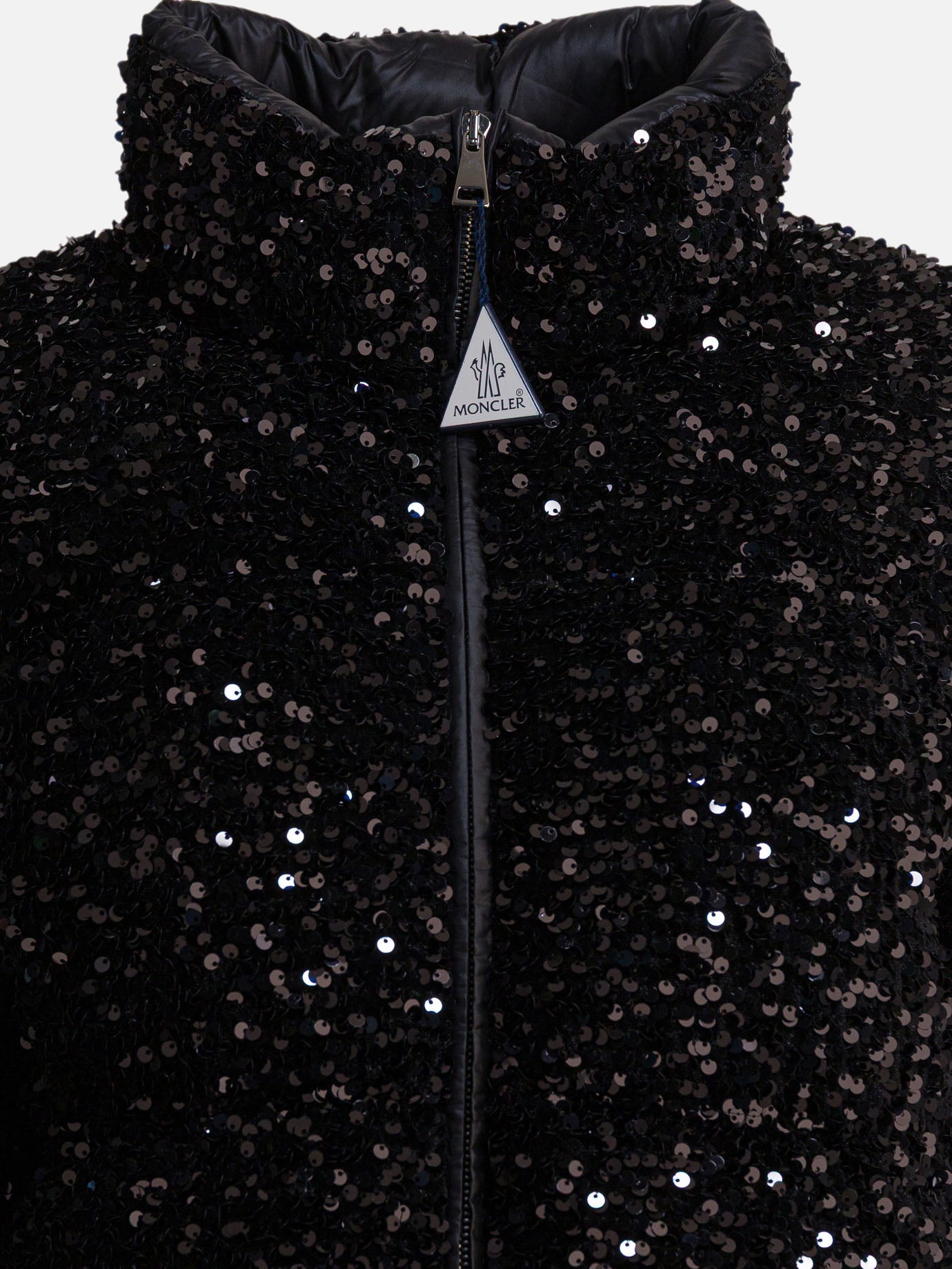 Piumini corti Solid colour  Nero - Moncler Donna | PDP | VIETTI Online Store | Zoom-Modal_3
