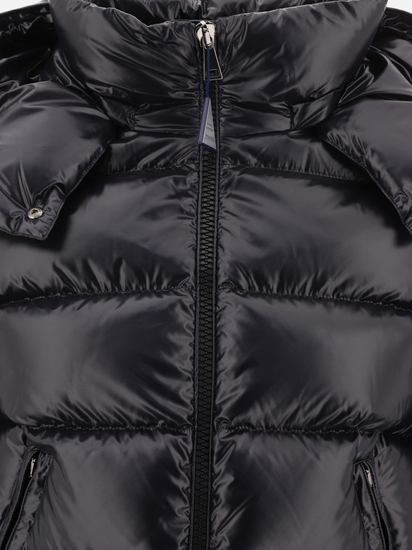 Piumini corti Solid colour  Nero - Moncler Donna | PDP | VIETTI Online Store | Zoom-Modal_3

