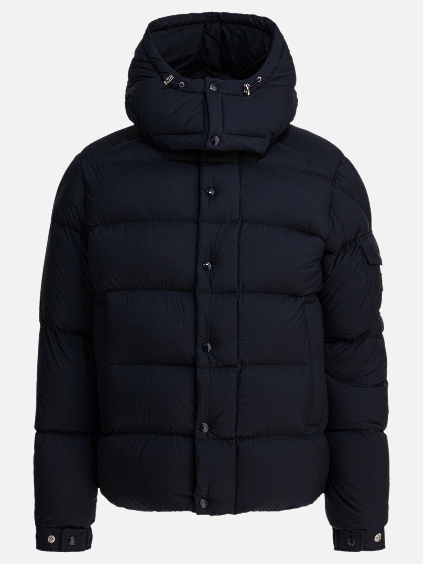 Piumini corti Solid colour  Blu - Moncler Uomo | PDP | VIETTI Online Store | Zoom-Modal
