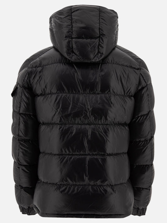 Piumini corti Solid colour  Nero - Moncler Uomo | PDP | VIETTI Online Store | 2
