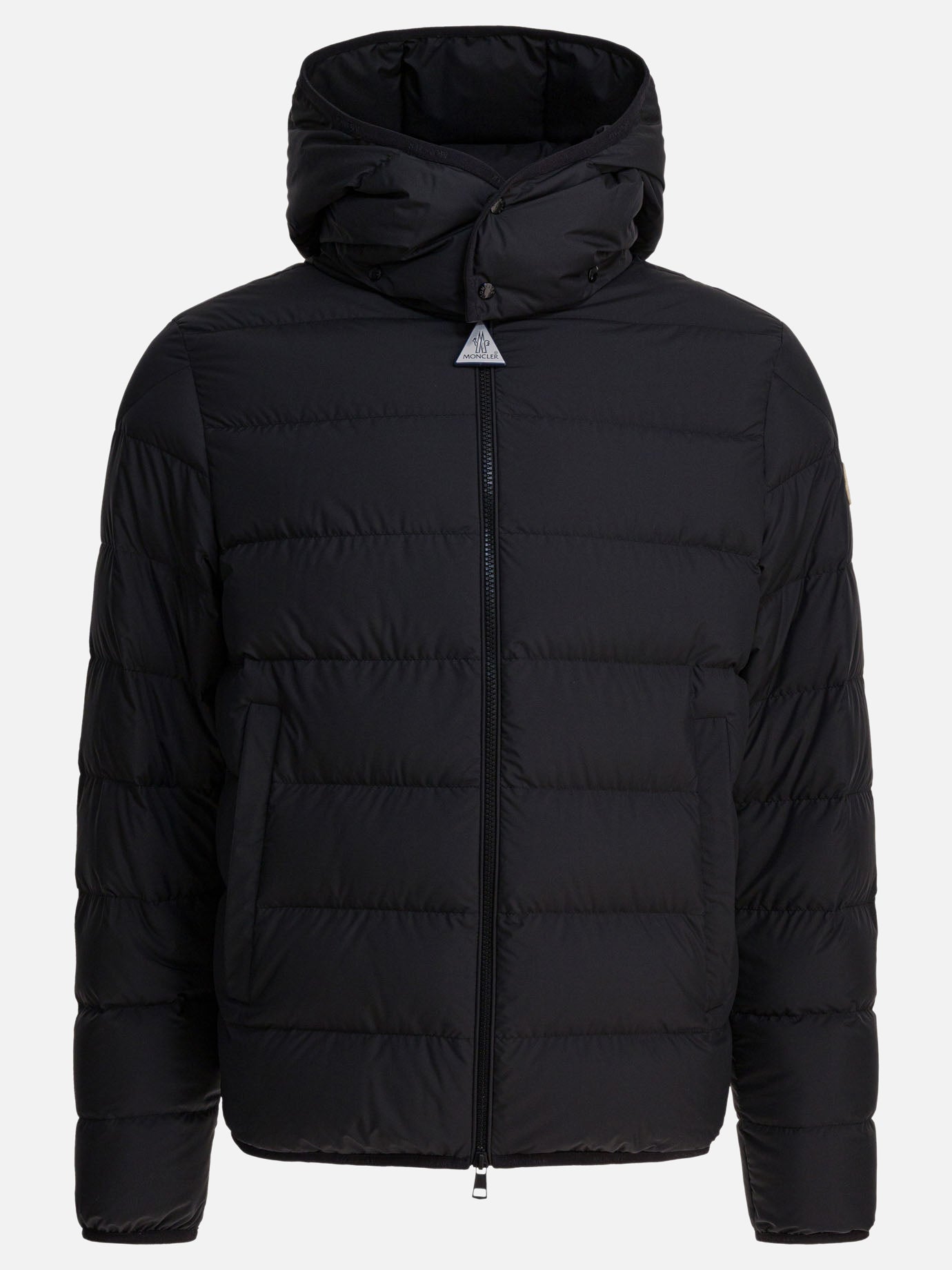 Piumini corti Solid colour  Nero - Moncler Uomo | PDP | VIETTI Online Store | Zoom-Modal
