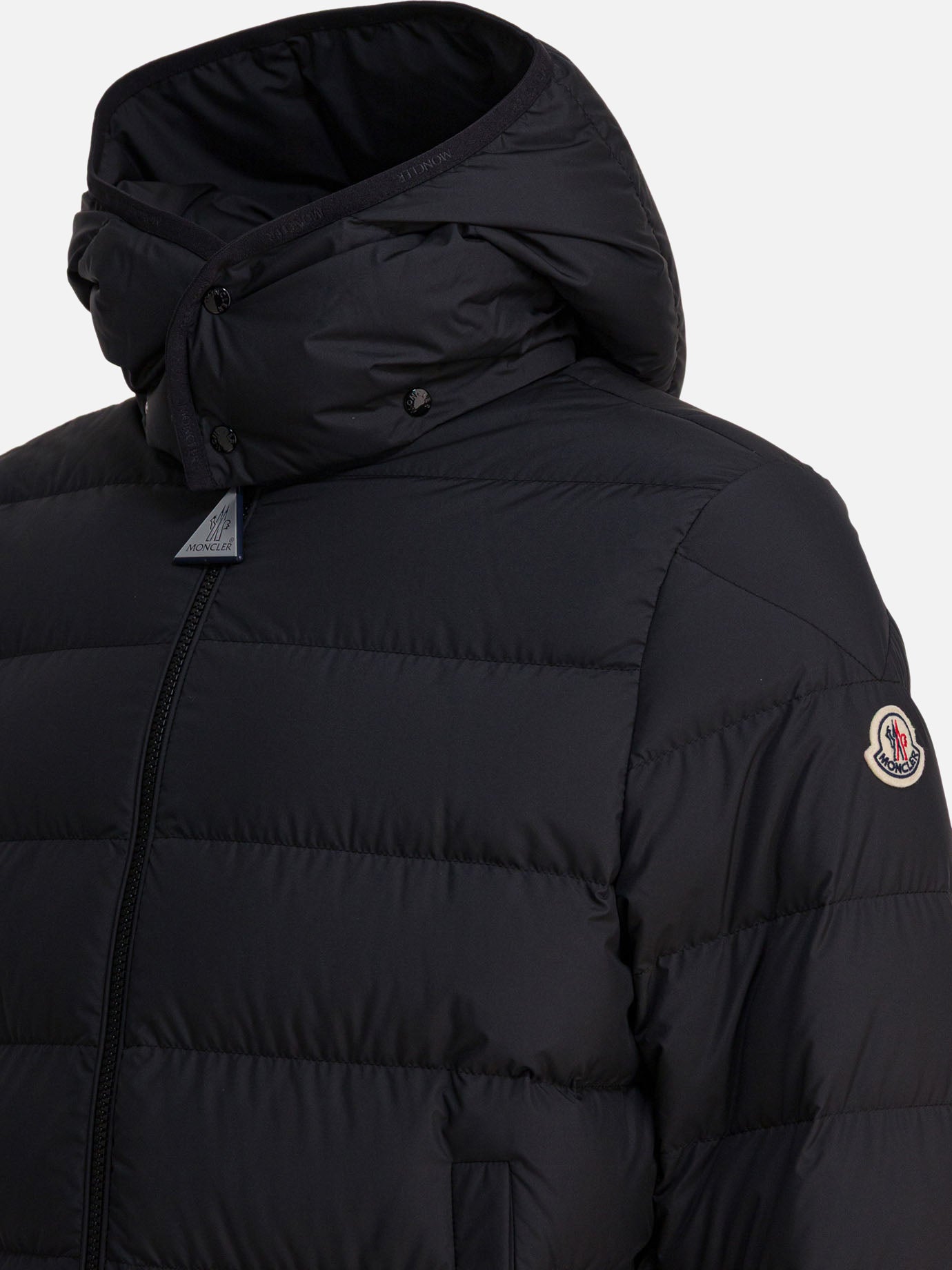 Piumini corti Solid colour  Nero - Moncler Uomo | PDP | VIETTI Online Store | thumbnail_4