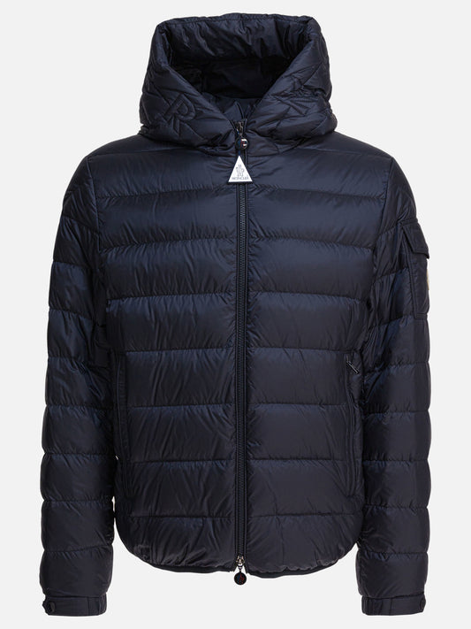 Piumini corti Solid colour  Blu - Moncler Uomo | PLP | VIETTI Online Store 
