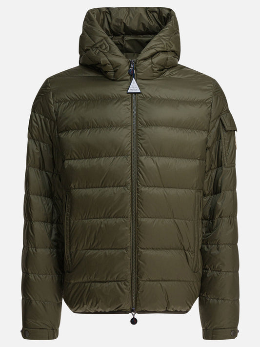 Piumini corti Solid colour  Verde - Moncler Uomo | PLP | VIETTI Online Store 

