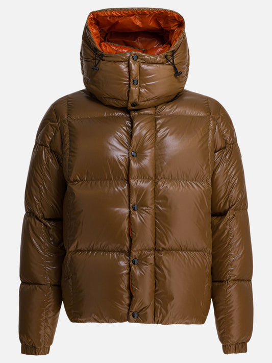 Piumini corti Solid colour  Marrone - Moncler Uomo | PLP | VIETTI Online Store 
