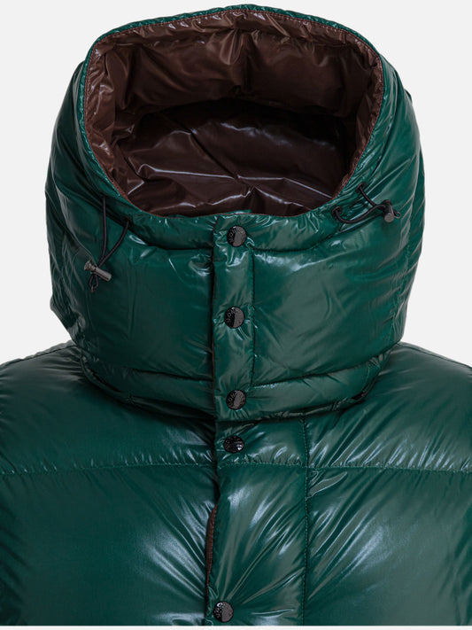 Moncler Short down jacket "Parana" Green

