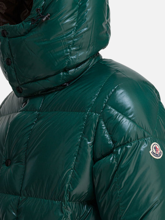 Moncler Short down jacket "Parana" Green

