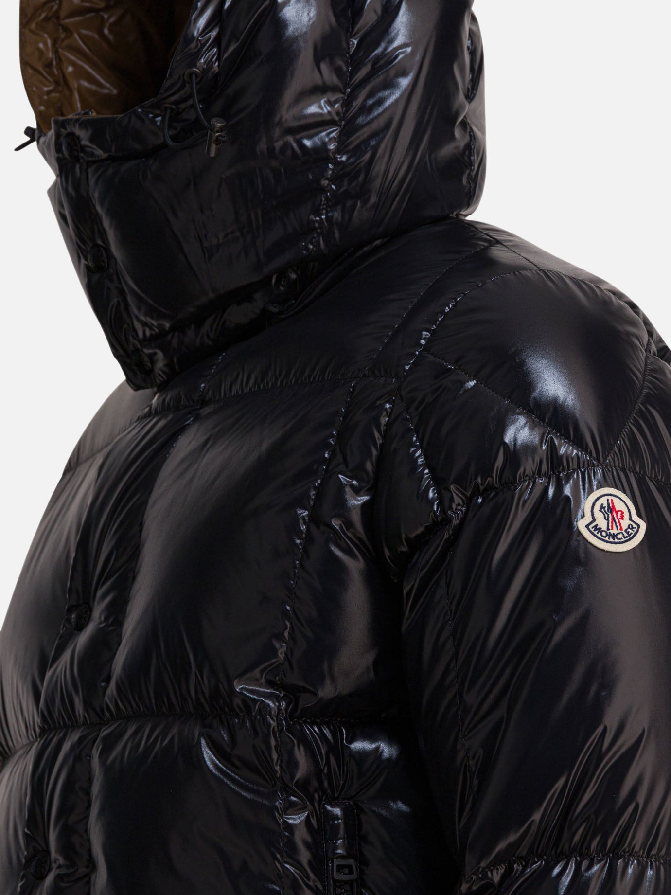 Piumini corti Solid colour  Nero - Moncler Uomo | PDP | VIETTI Online Store | thumbnail_4