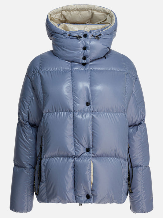 Piumini corti Solid colour  Azzurro - Moncler Donna | PDP | VIETTI Online Store 
