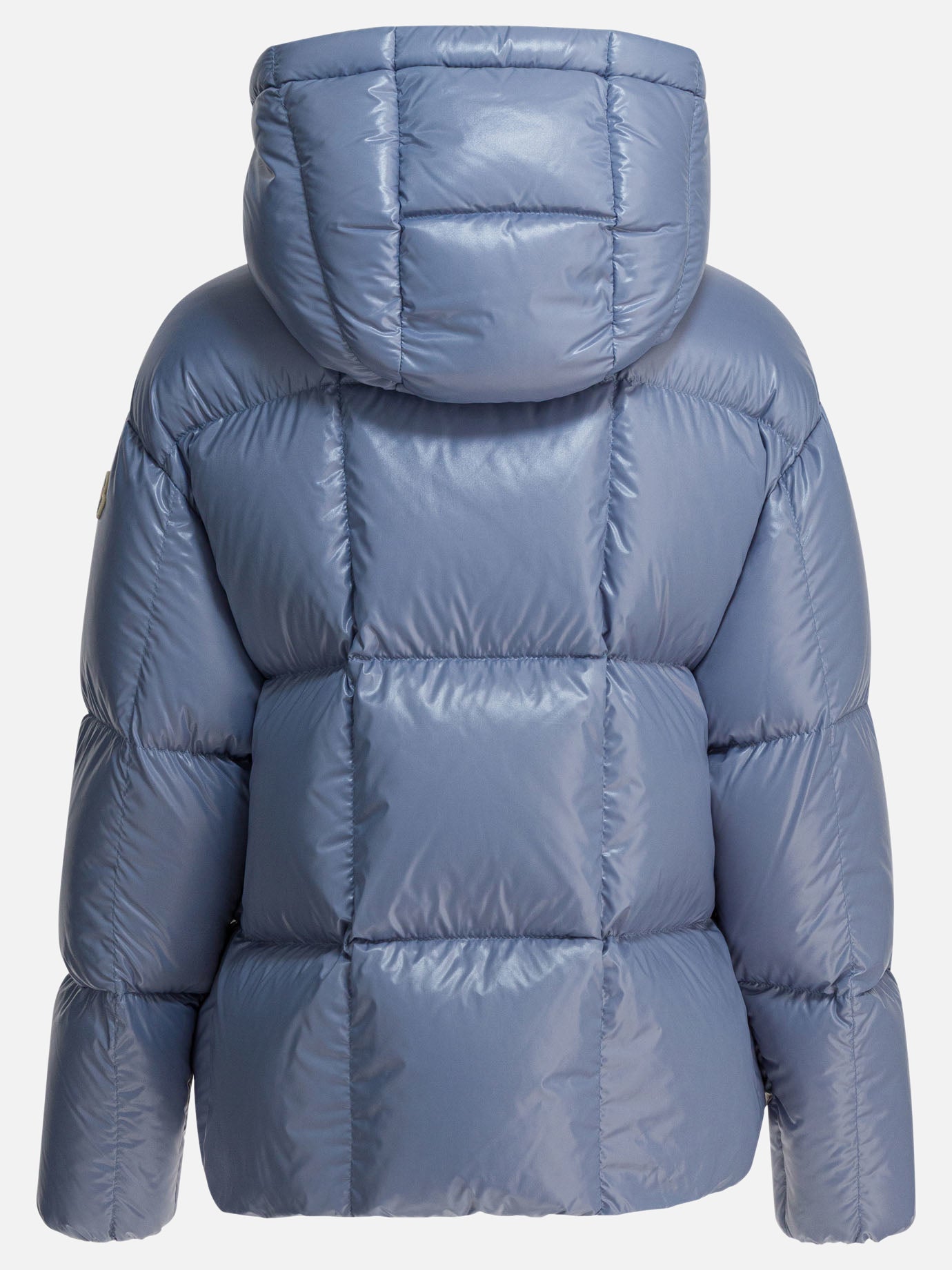 Piumini corti Solid colour  Azzurro - Moncler Donna | PDP | VIETTI Online Store | thumbnail_2