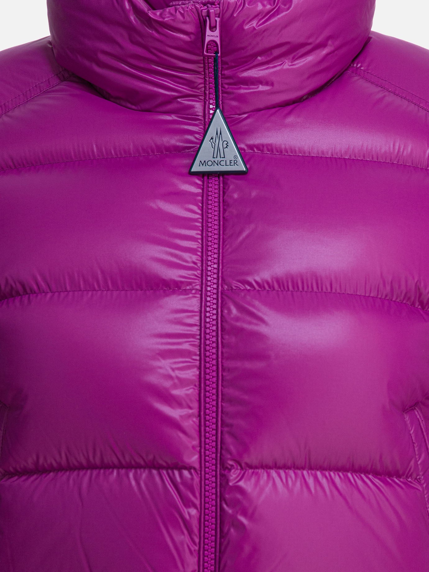 Piumini corti Solid colour  Fucsia - Moncler Donna | PDP | VIETTI Online Store | Zoom-Modal_3
