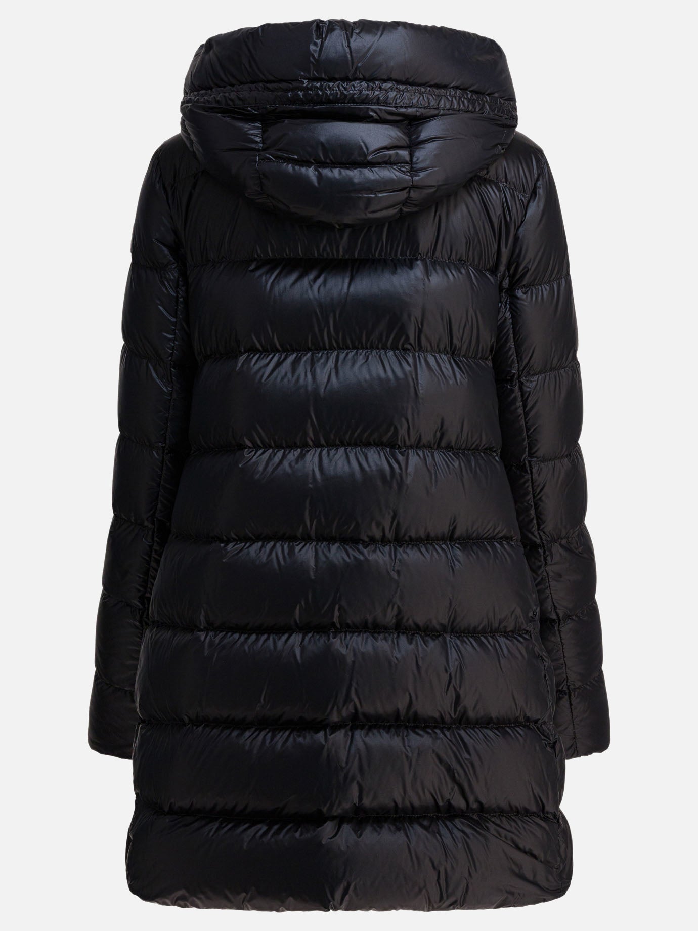 Piumini lunghi Logo  Nero - Moncler Donna | PDP | VIETTI Online Store | thumbnail_2