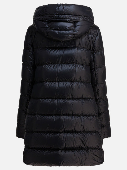 Piumini lunghi Logo  Nero - Moncler Donna | PLP | VIETTI Online Store | 2
