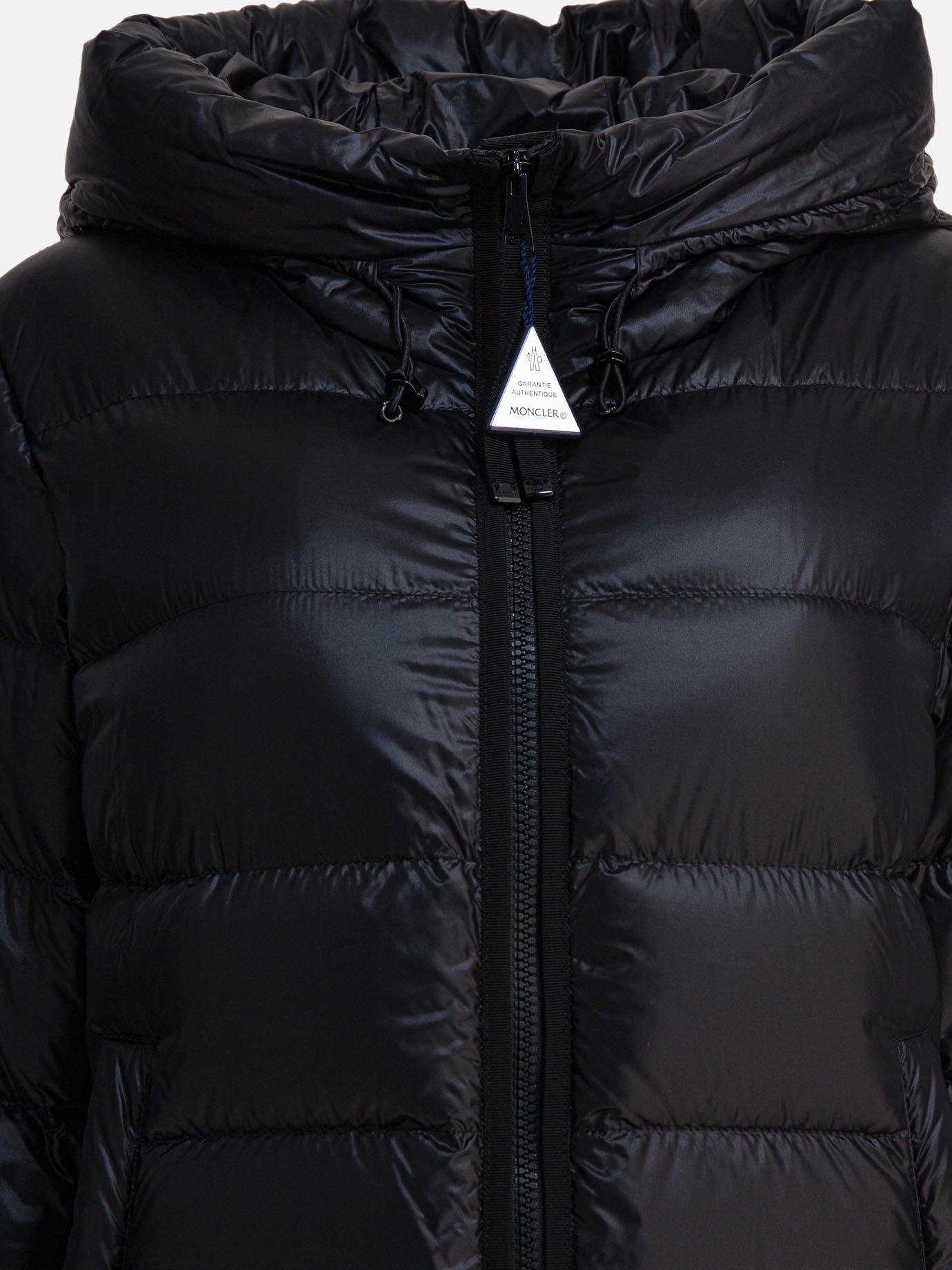 Piumini lunghi Logo  Nero - Moncler Donna | PDP | VIETTI Online Store | thumbnail_3