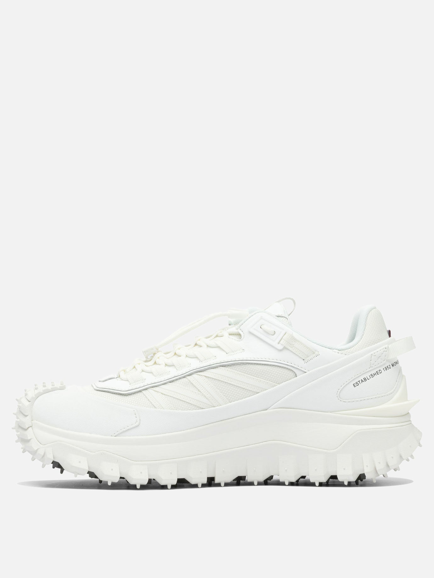 Sneaker basse 60% nylon 40% leather - 100% rubber  Bianco - Moncler Uomo | PDP | VIETTI Online Store | Zoom-Modal_3
