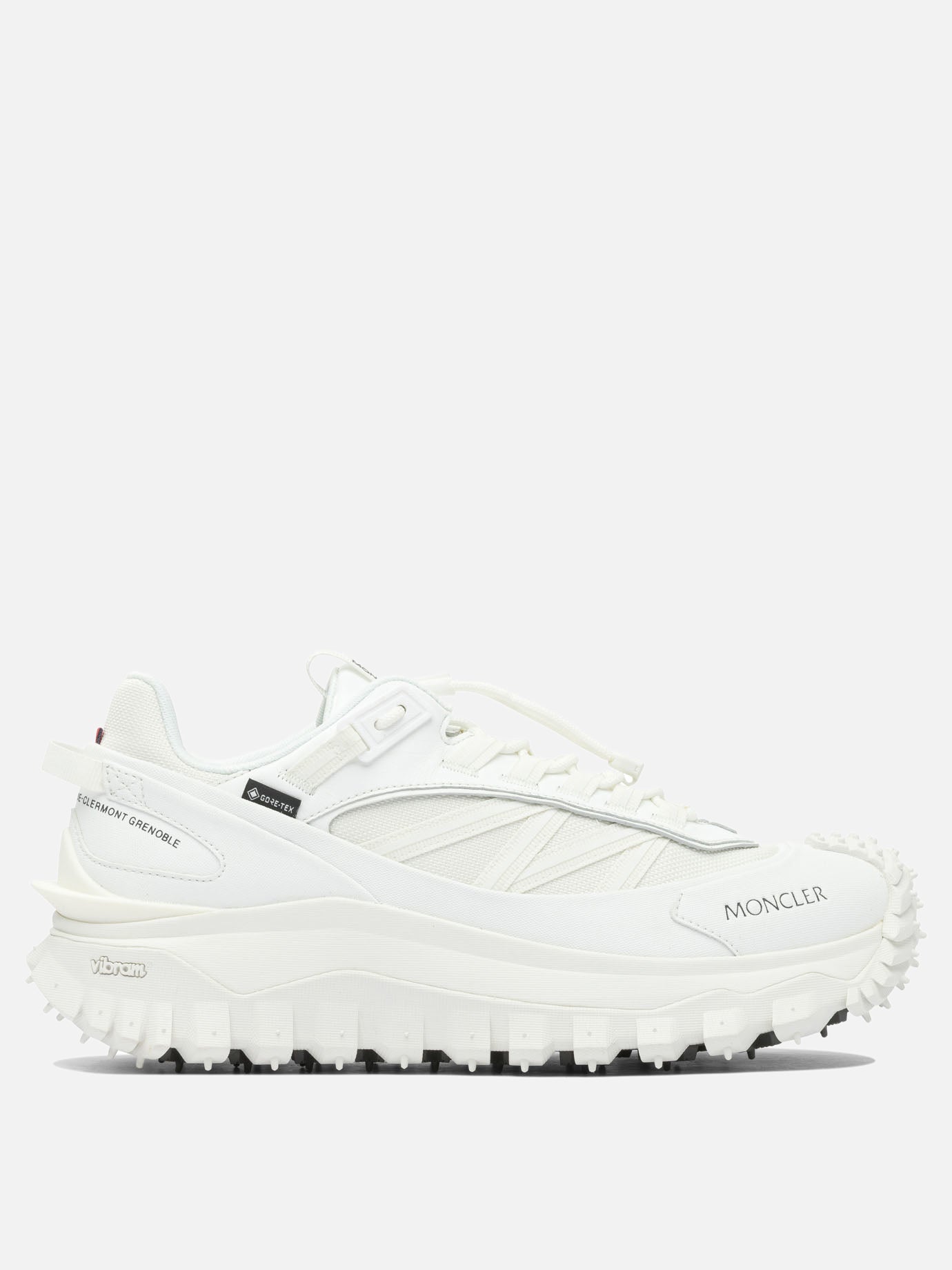 スニーカー MONCLER White Leather Monaco 2 Sneakers New Monaco leather sneakers in white - Moncler | Mytheresa