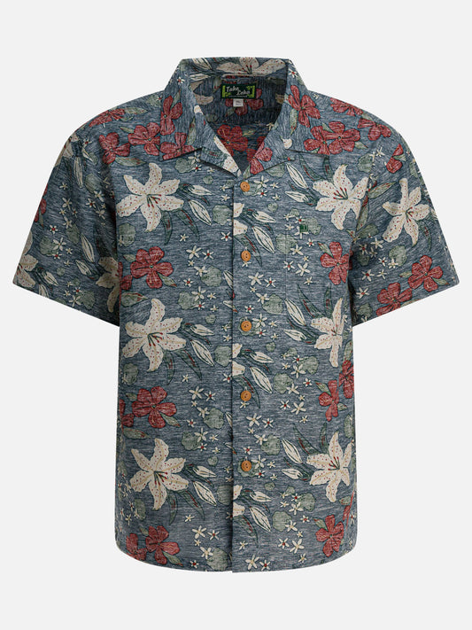 Camicie casual Print  Azzurro - Montbell Uomo | PLP | VIETTI Online Store 
